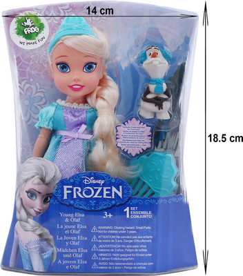 

Jakks Pacific Pacific Frozen Toddler Elsa Doll Set(Multicolor)
