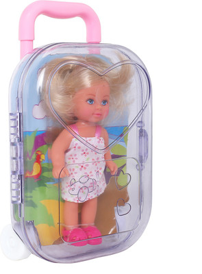 Simba STEFFI Love Evi Doll & Evi Trolley(Multicolor)