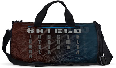 

The Souled Store. WWE: The Shield Shield United Duffle Bag Travel Duffel Bag(Multicolor)
