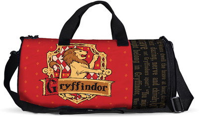 

The Souled Store. Harry Potter: Gryffindor Sigil Duffle Bag Travel Duffel Bag(Multicolor)