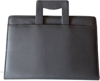 

Furious3D BLACK FAUX LEATHER ADJUSTABLE HANDLE DOCUMENT FILE FOLDER(Set Of 1, Black)