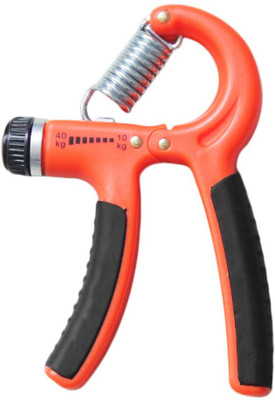 

Sphiron Limited Color Adjustable 1-40kg Forearm & Grip Strength Trainer Hand Grip/Fitness Grip(Orange, Black)