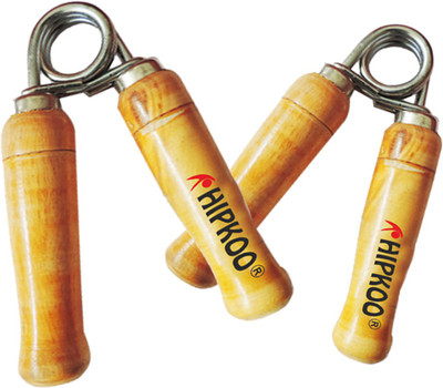 

Hipkoo HARD WOODEN HAND GRIPPER COMBO OF 2 Hand Grip/Fitness Grip(Multicolor)