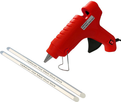 

Upkaran High Quality Super adhesive 40Watt Glue Gun With Best quality 2 Hot Melt Glue Sticks For DIY Crafts,Clothes,Crafting,Fabric and Home use Standard Temperature Corded Glue Gun(11 mm)