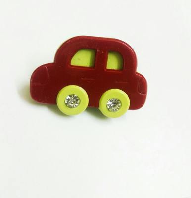 

Takabee by Shivani Red car shape clip Hair Clip(Red)