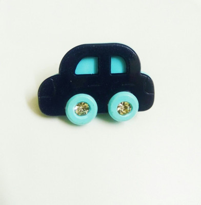 

Takabee By Shivani Dark blue car clip Hair Clip(Blue)