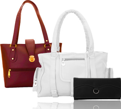 

Lady bar Hand-held Bag(Maroon)