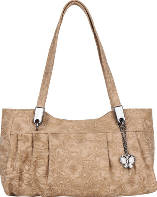 

Butterflies Hand-held Bag(Beige)