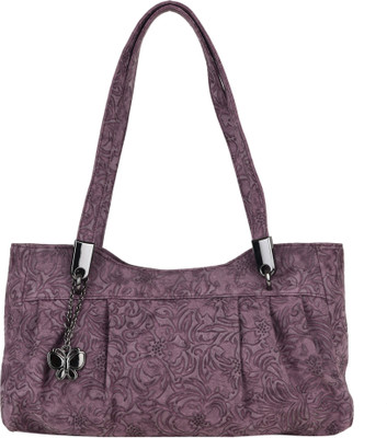 

Butterflies Hand-held Bag(Purple)