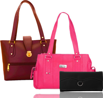 

Lady bar Hand-held Bag(Multicolor)