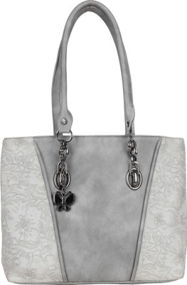 

Butterflies Hand-held Bag(Grey)