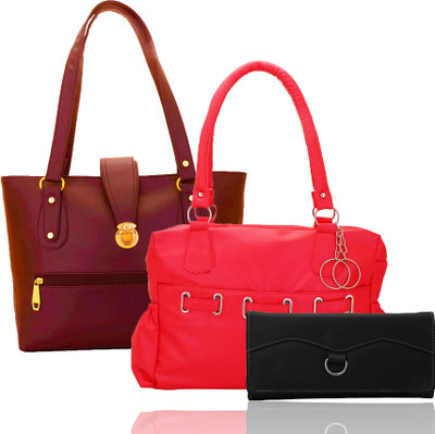 

Lady bar Hand-held Bag(Multicolor)