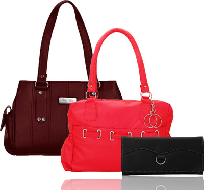 

Lady bar Hand-held Bag(Multicolor)