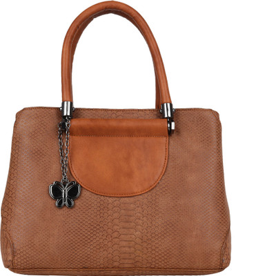 

Butterflies Hand-held Bag(Brown)
