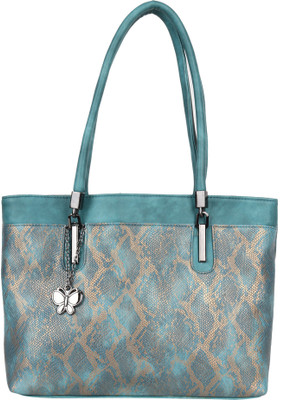

Butterflies Hand-held Bag(Blue)