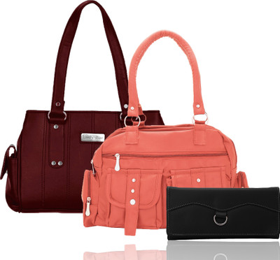 

Lady bar Hand-held Bag(Multicolor)
