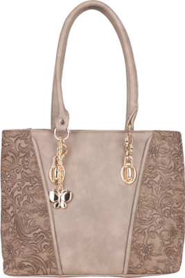 

Butterflies Hand-held Bag(Beige)