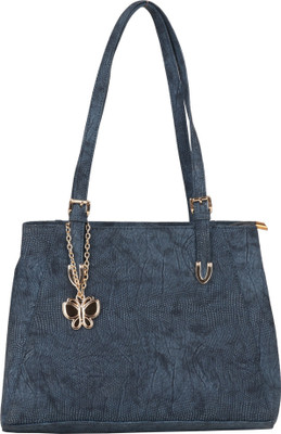 

Butterflies Hand-held Bag(Blue)