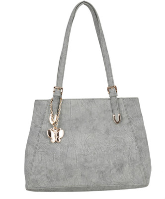 

Butterflies Hand-held Bag(Grey)