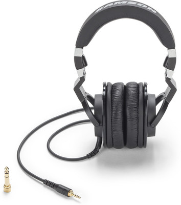 Samson Z55 Closed Back Pro Studio Reference Headphones Wired Headset without Mic(Black, Wireless over the head)
