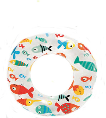 

Speoma Swimming Pool Fish Ring Tube for Kids[small] Inflatable Pool Accessory(Multicolor)