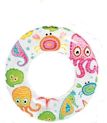 

Speoma Swimming Pool Octopus Ring Tube for Kids[Medium] Inflatable Pool Accessory(Multicolor)