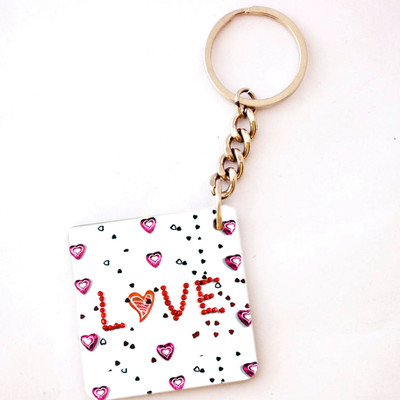 

RGUC 185 Wooden Love Theme Key Chain