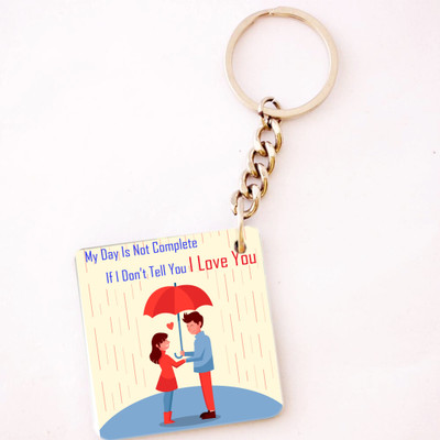 

RGUC 206 Wooden Love Theme Key Chain