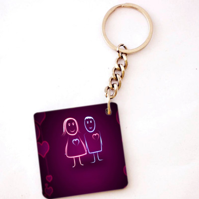 

RGUC 148 Wooden Love Theme Key Chain