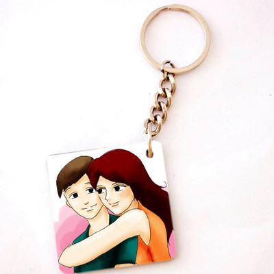 RGUC 156 Wooden Love Theme Key Chain