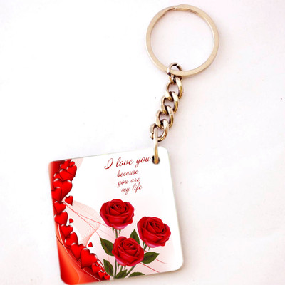 

RGUC 129 Wooden Love Theme Key Chain