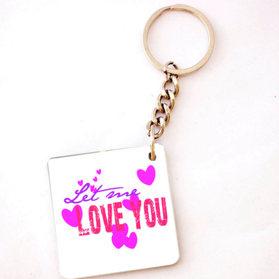 

RGUC 153 Wooden Love Theme Key Chain
