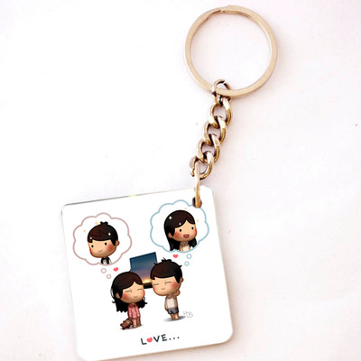 RGUC 149 Wooden Love Theme Key Chain