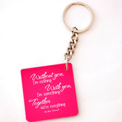 

RGUC 144 Wooden Love Theme Key Chain