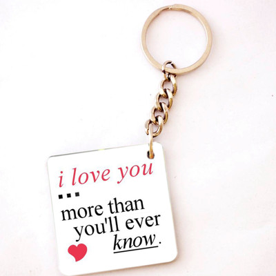 

RGUC 137 Wooden Love Theme Key Chain