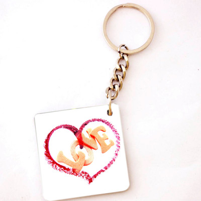 RGUC 49 Wooden Love Theme Key Chain