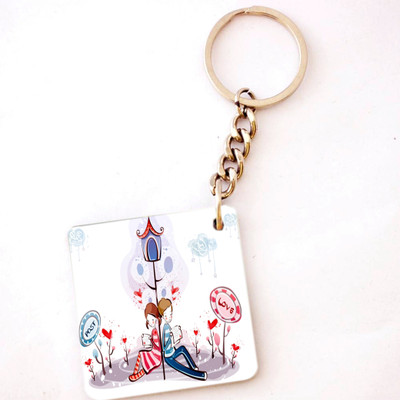 RGUC 60 Wooden Love Theme Key Chain