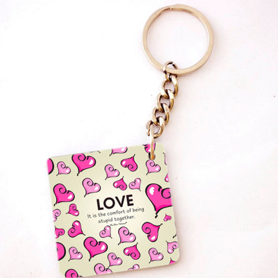 

RGUC 173 Wooden Love Theme Key Chain