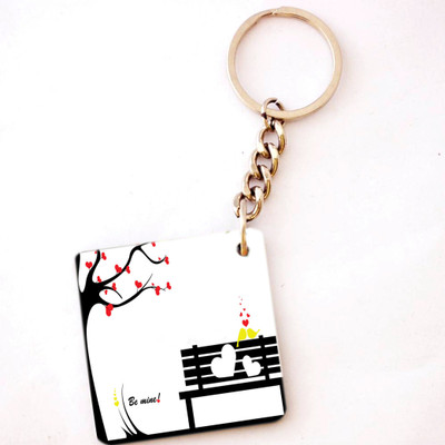 

RGUC 116 Wooden Love Theme Key Chain
