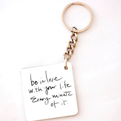 

RGUC 134 Wooden Love Theme Key Chain