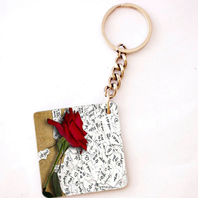 

RGUC 132 Wooden Love Theme Key Chain