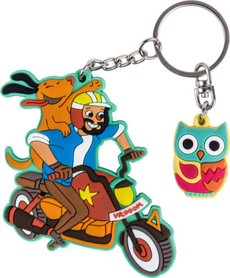 

Chumbak Biker Buddies K01 Key Chain