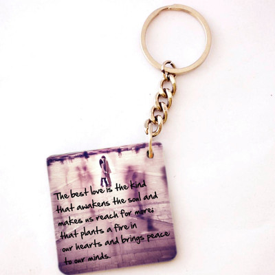 

RGUC 164 Wooden Love Theme Key Chain