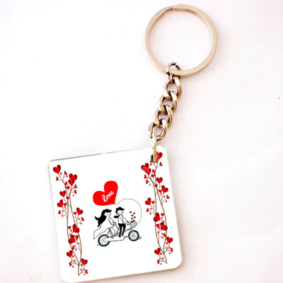 

RGUC 199 Wooden Love Theme Key Chain