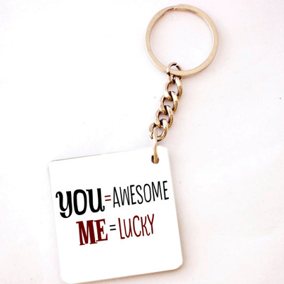 

RGUC 123 Wooden Love Theme Key Chain