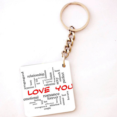 

RGUC 193 Wooden Love Theme Key Chain