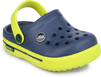 

PHEDARUS Boys Sling Back Clogs(Multicolor, Blue;green