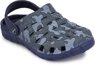 

PHEDARUS Boys Sling Back Clogs(Blue