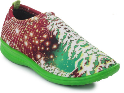 

Footfun by Liberty Girls Slip on Moccasins(Green