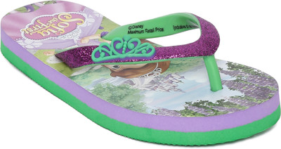 

Disney Princess Girls Slip On Slipper Flip Flop(Purple